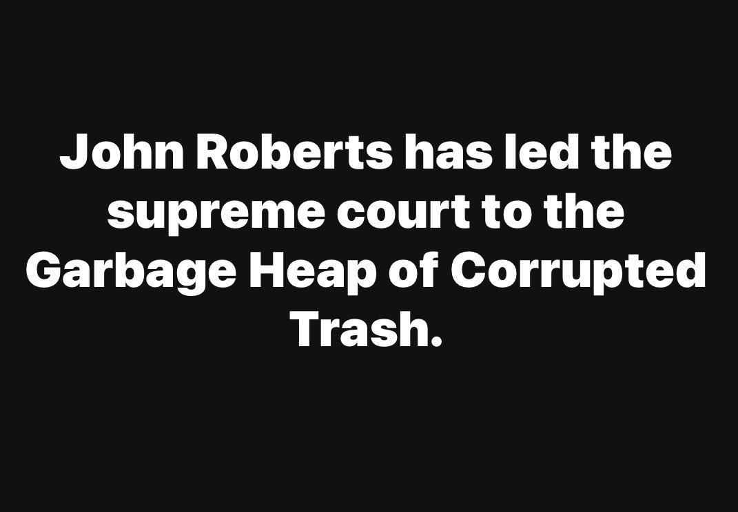 It should never have even come before the SC but as CJ Roberts is the worst CJ running the most corrupt SC in history?
I expect a 7-2 ruling against immunity but delayed for as long as possible
#SupremeCourtStench