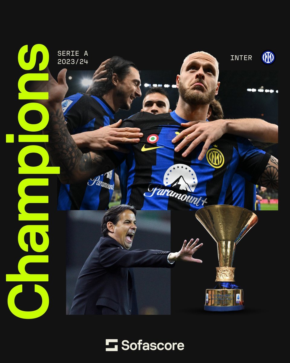 Inter this season: -Most goals scored in Serie A: (79) -Fewest goals conceded: (18) -Most xG accumulated: (70.71) -Most clean sheets: (19) -Most big chances: (104) -Highest duel success rate: (53.7%) @TeoSlehofer analyzes Simone Inzaghi's Inter: breakingthelines.com/tactical-analy…