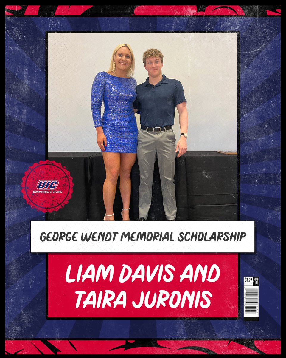 🏅George Wendt Memorial Scholarship 🏅

Congratulations to Taira Juronis and Liam Davis for the honor! 

#ChicagosCollegeTeam | #FireUpFlames