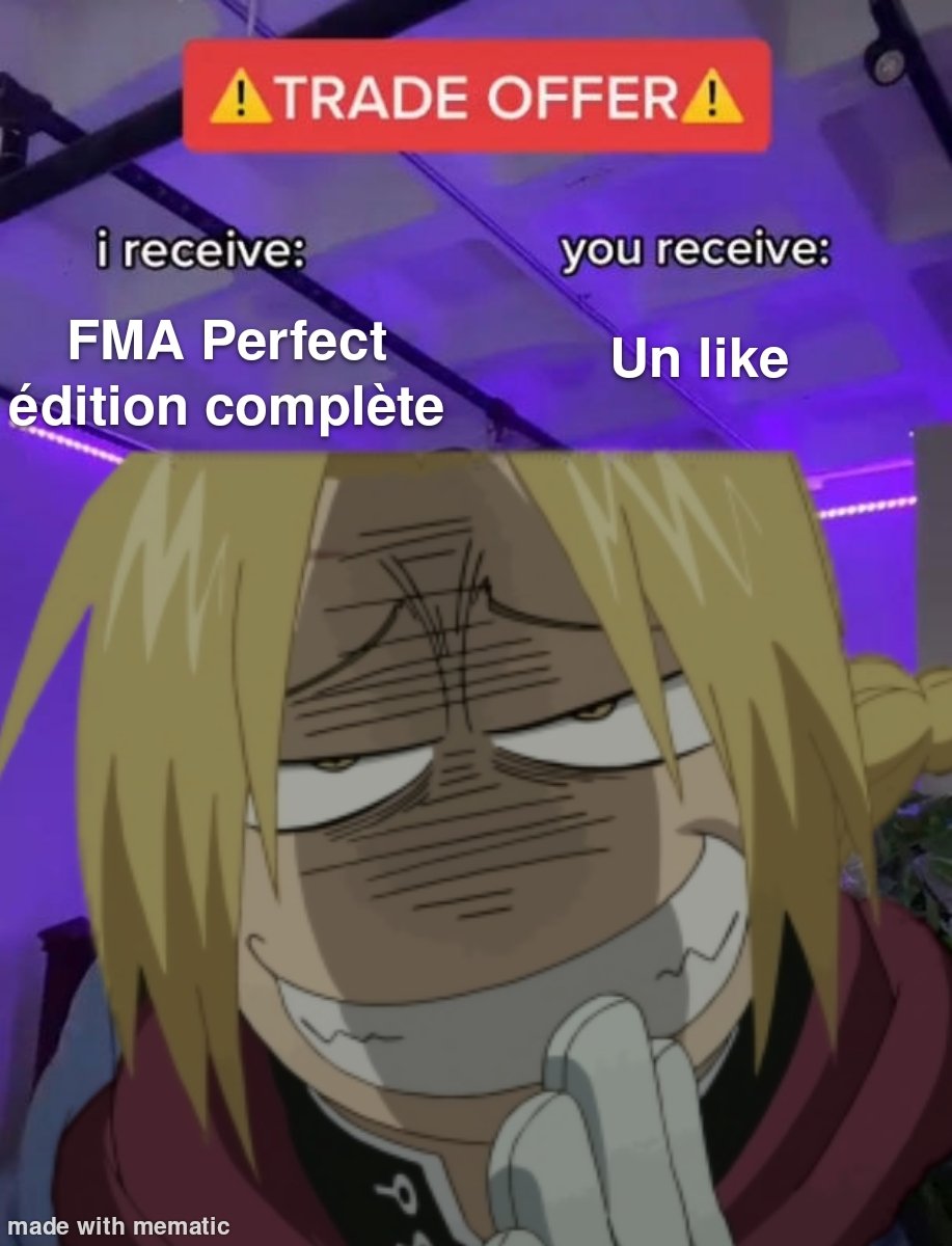 PendBestDeck's tweet photo. @Kurokawa @marabouteTTF @YumeIkezawa C'est pas vraiment ce que j'appellerai un échange équivalent mais je ne m'en plaindrais pas https://t.co/RqPcE1DMo1
