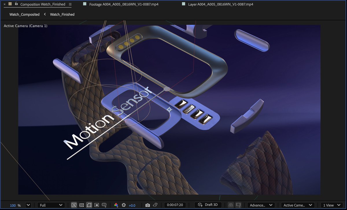 🆕 Heads up: in today's After Effects Beta update (x21), Advanced 3D shading is more physically accurate, so your projects may look a little different - hopefully better! The biggest changes are in specular behavior, and there should be less need to crank up light intensity.