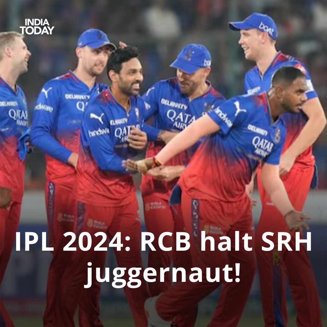 #RCBvsSRH | RCB ended their six-match losing streak to keep their outside chances of reaching the IPL 2024 playoffs alive with a 35-run win against SRH in Hyderabad. Virat Kohli and Rajat Patidar hit fifties for RCB while Cameron Green provided a late flourish with his 20-ball