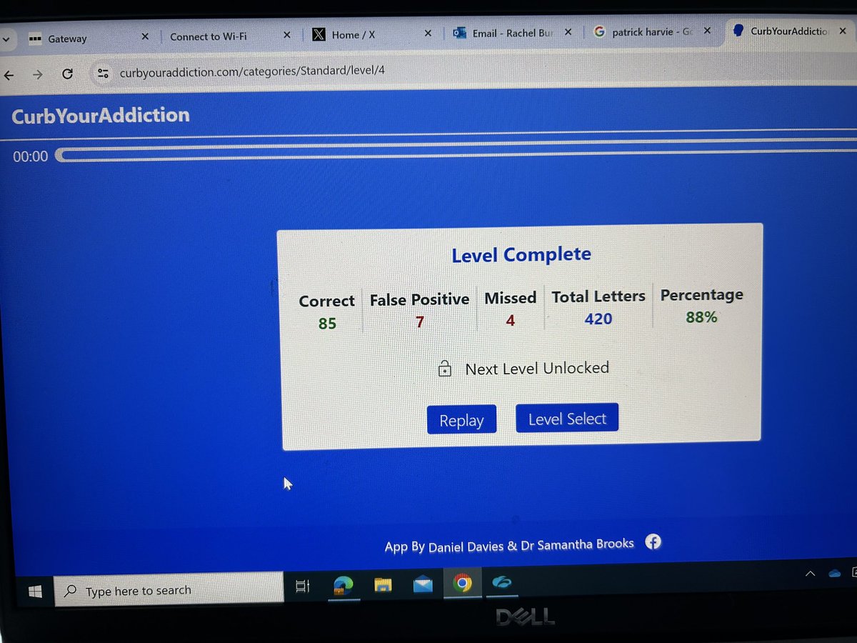 rachelburden's tweet photo. I did it!!!
Absolutely determined to get to level 5.
As you can see spent far too much time on this (lots of travel recently) but the sense of satisfaction is massive and my brain is now officially HUGE (ish).
I think this is where I now out @DrSjBrooks 😁🤯
#MemoryTraining https://t.co/gJyWcIliOO