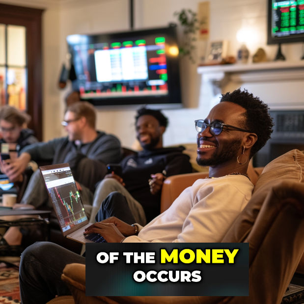 theoptionhunter's tweet image. That&apos;s why generally I look at the five and ten fifteen minute chart because that&apos;s where most of the money occurs. #etfs #optionstradingtips #tradingoptions #optionseducationation #optionswinning