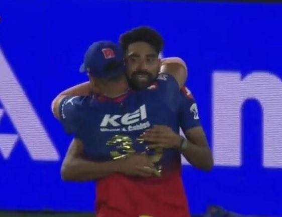 This part of my life, this little part, is called happiness #RCBvsSRH