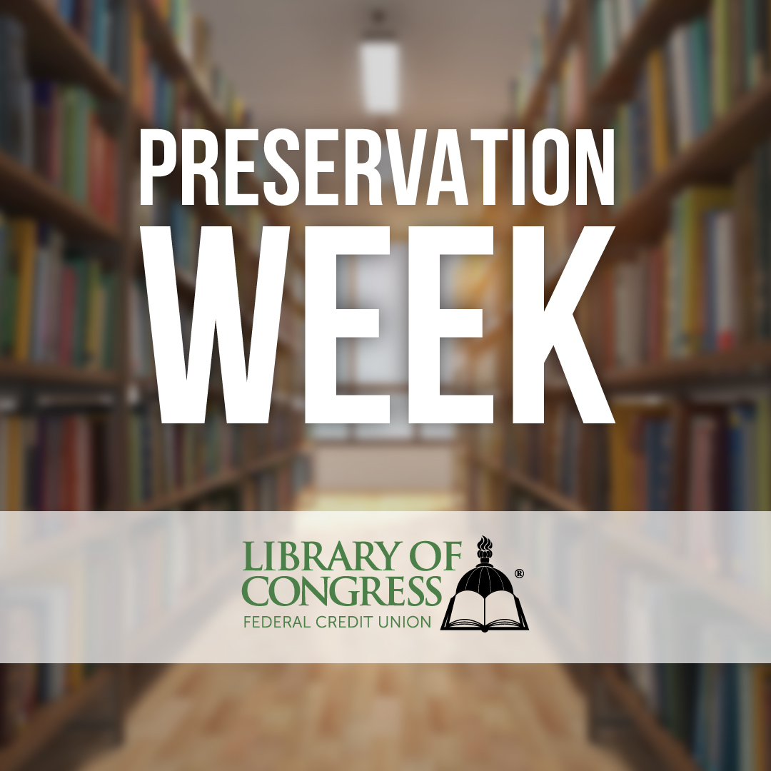 It's Preservation Week! This year's theme is Preserving Identities. We want to recognize and celebrate the role libraries and other cultural institutions play in preservation!! 

 #preservationweek #LibrariesTransform #libraries #IloveLibraries #Librarians #publiclibraries