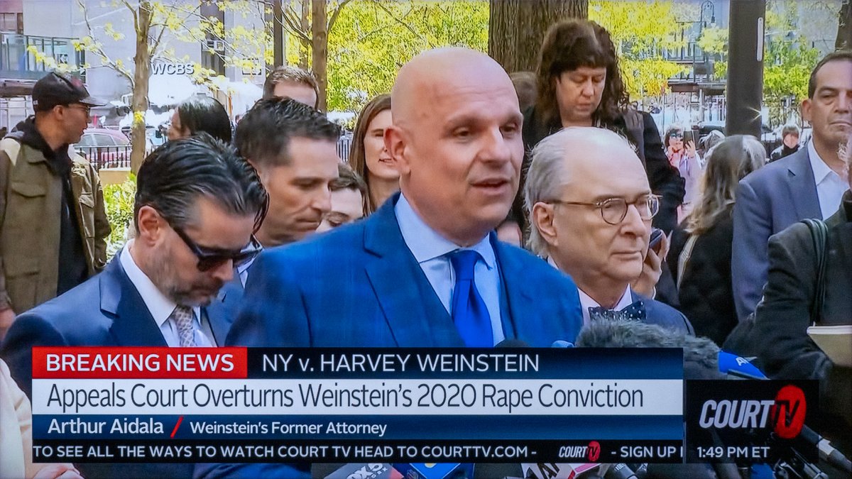 Harvey Weinstein's rape conviction just got overturned.