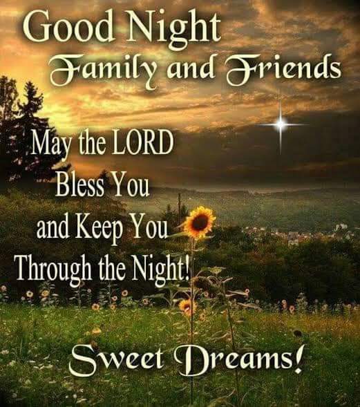 #Goodnight to all my #Family and #Friends across the world 🌎 Have a #Lovelynight #Takecare #Staysafe #StayHealthy God bless you 🙏 Love you all ❤️ #Sleepwell #Sweetdreams 🌃