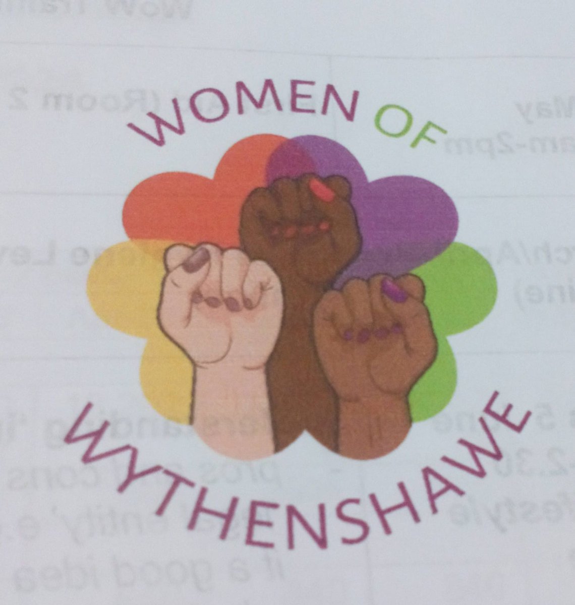 Steering Group Meeting with Women of Wythenshawe today including looking at this document, inspiring stuff.