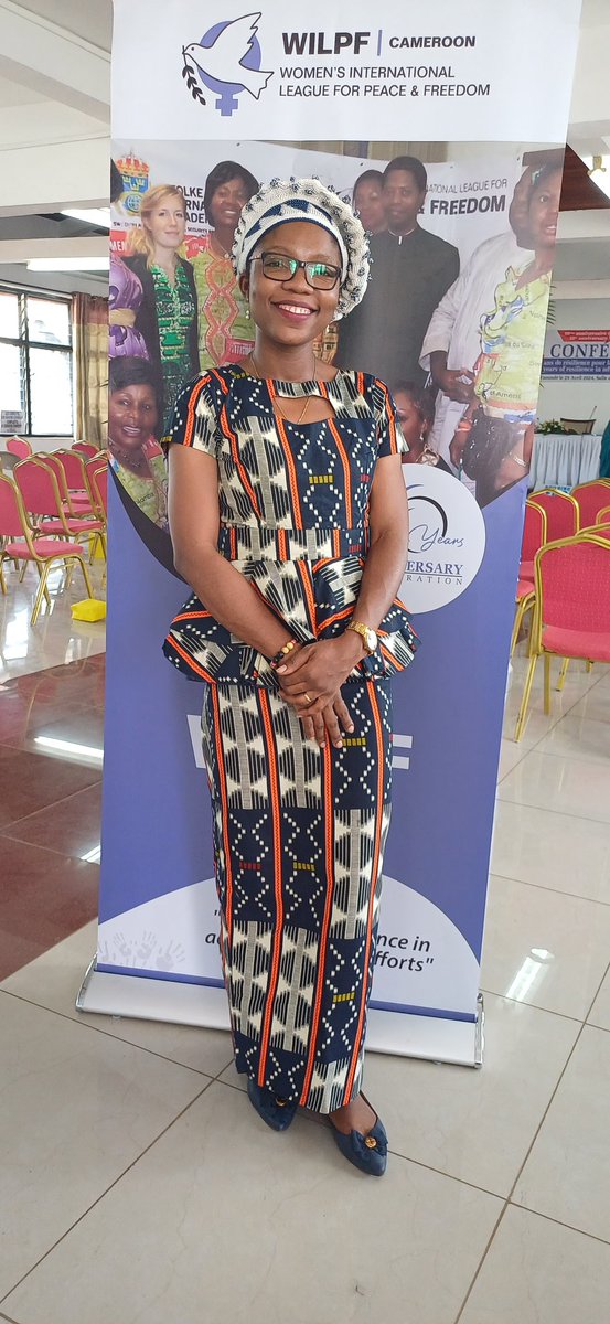 I was delighted to represent <a href="/ohchr_caro/">Central Africa Regional Office (CARO)</a> at WILPF Cameroon's  10th anniversary conference on the theme "10 years of resilience in advancing peace efforts". We share a common vision and commitment for women's empowerment, human right and peace.
<a href="/sangnouh/">Nouhoum Sangaré </a> 
<a href="/Peace_Women/">WILPF Women, Peace and Security</a>