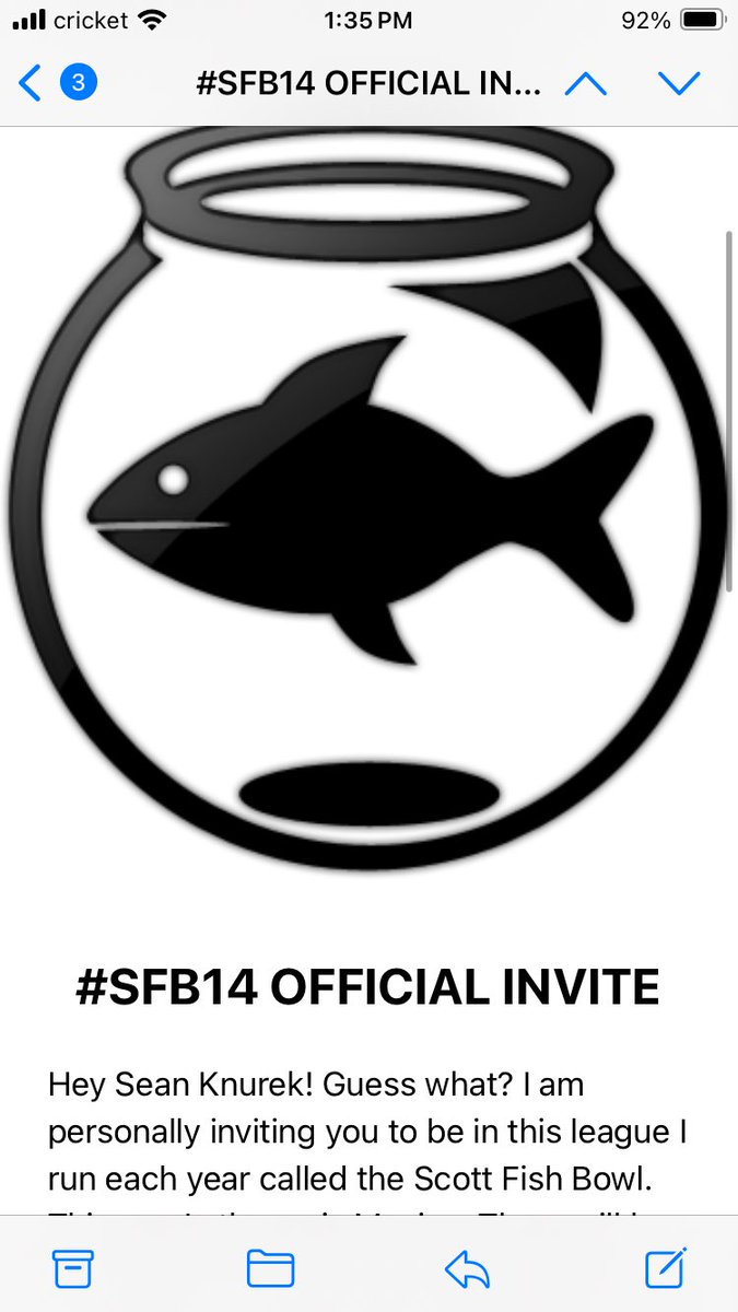 Sean Knurek (@fluffdaddy_855) on Twitter photo When one draft day begets another. #SFB14 Thank you <a href="/ScottFish24/">Scott Fish</a>! If you have the means, please consider joining me in making a donation to <a href="/FantasyCaresOrg/">Fantasy Cares #fantasycares</a>.
Being “Flintish,” the Jackie Moon division was the obvious choice 😁 When one draft day begets another. #SFB14 Thank you <a href="/ScottFish24/">Scott Fish</a>! If you have the means, please consider joining me in making a donation to <a href="/FantasyCaresOrg/">Fantasy Cares #fantasycares</a>.
Being “Flintish,” the Jackie Moon division was the obvious choice 😁