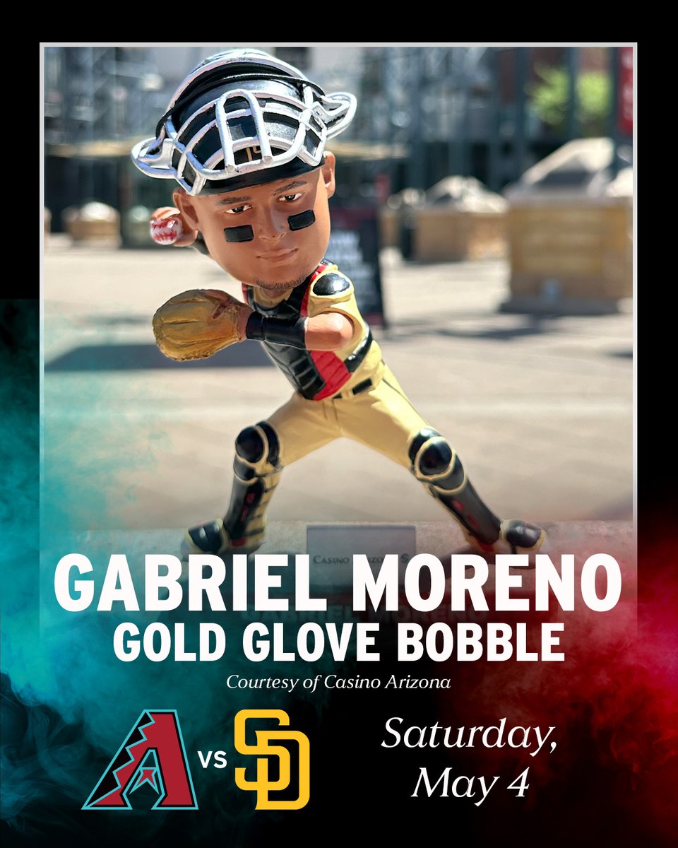 The gold standard of bobbleheads. 🌟 Be one of the first 20,000 fans to take home a Gabi Gold Glove Bobble on May 4!