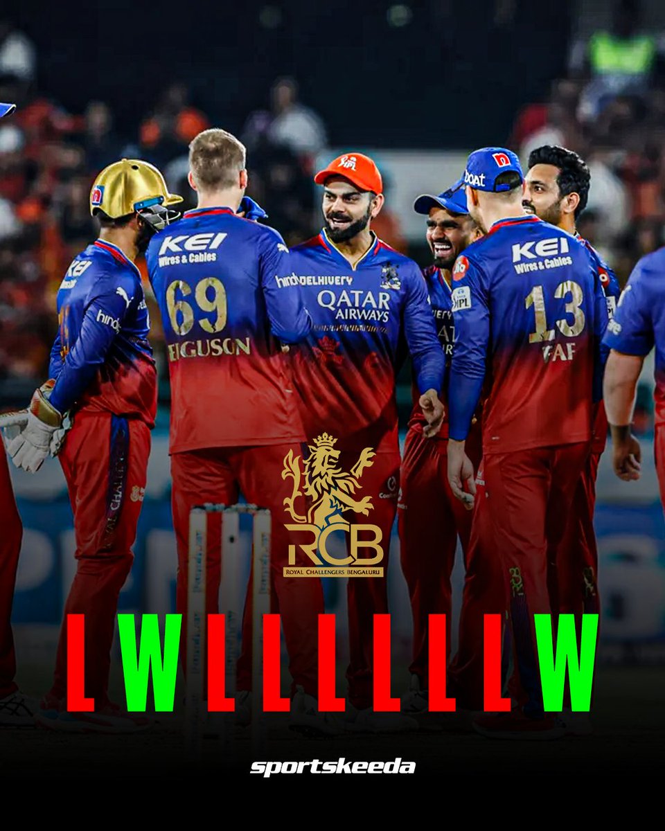 9 GAMES. 7 LOSSES. 2 WINS. 🔴 Can RCB still qualify from here? 🤯 #RCB #SRHvsRCB #Cricket #IPL2024 #Sportskeeda