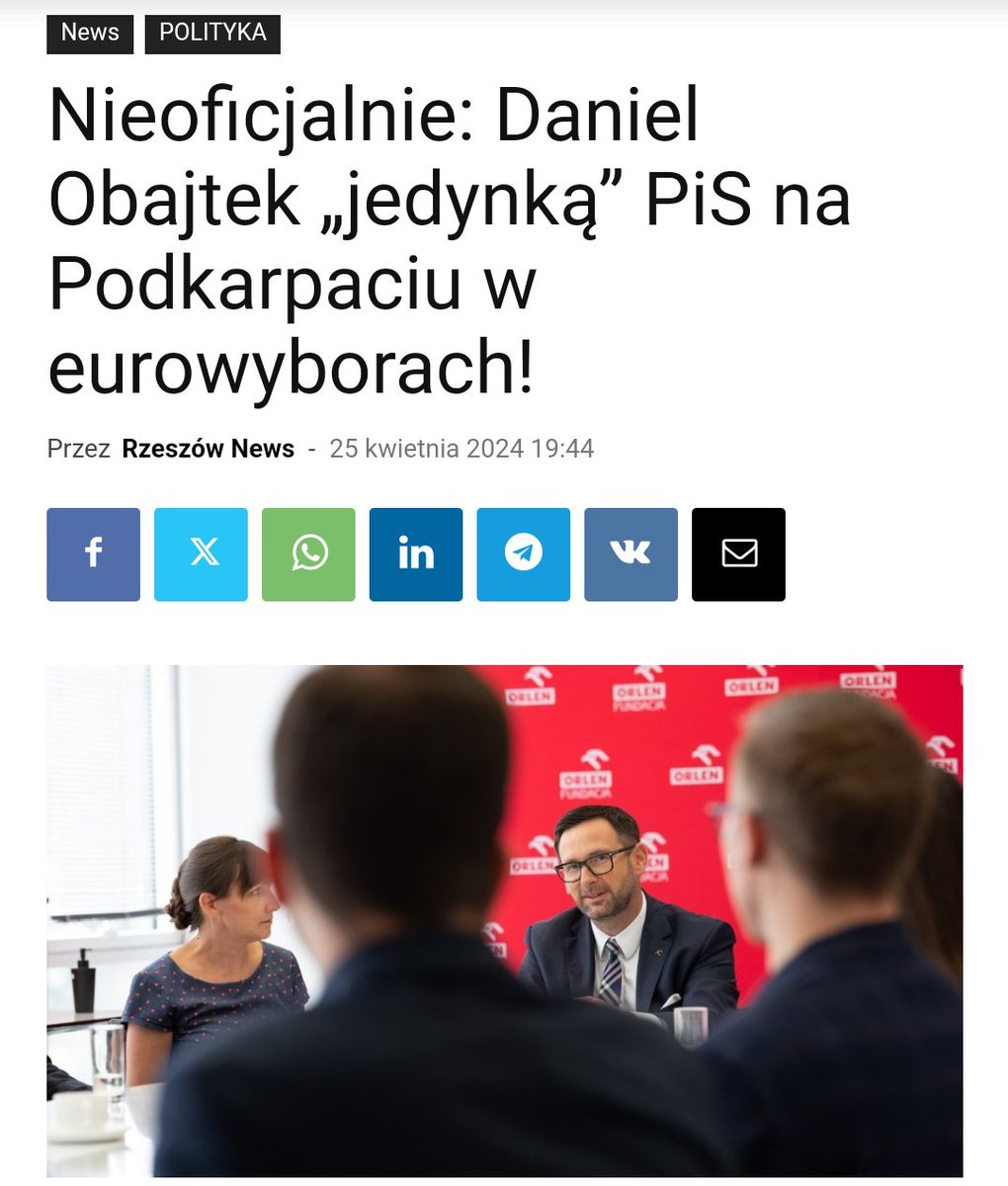 To się nazywa brak szacunku dla mieszkańców Podkarpacia. .@pisorgpl kolejny raz pokazuje, że mieszkańcy naszego regionu to 'bezmyślny motłoch', który ma tylko głosować tak jak pan prezes każe. Apeluję do mieszkańców Podkarpacia, którzy głosują na PiS: obudźcie się!