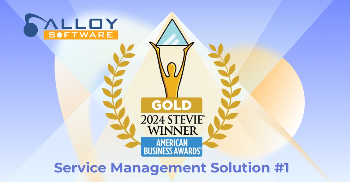 Isn’t this a season of awards? 🤩 We got a GOLD Stevie this time with our Alloy Navigator Enterprise as one of the best Service Management Solutions! Some more info on the website: bit.ly/4aSIaqY