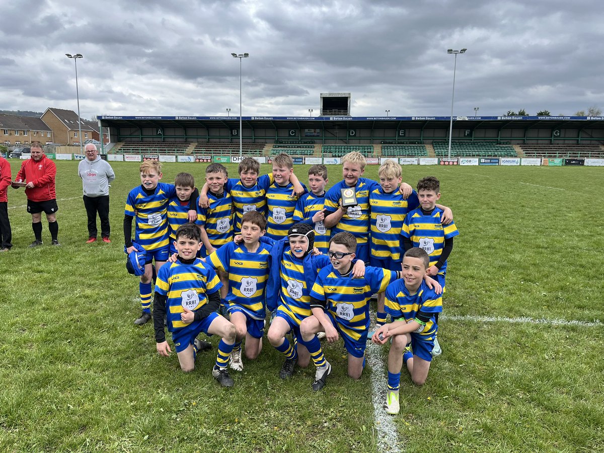 Very proud of our team today who were runners up in the WSRU National finals, loosing to an excellent West Park Primary school from Porthcawl.
A great victory in the semi final against a much fancied Blaenavon school from Pontypool @WestParkPrimary