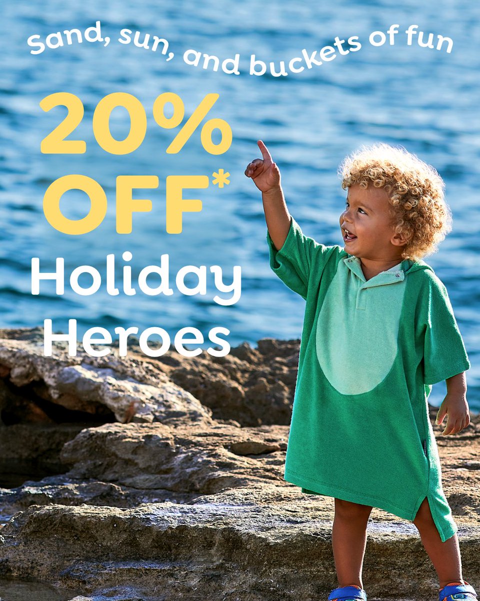 Ready for buckets of fun this summer? Save 20% off our Holiday Heroes! ☀️ bit.ly/3xUztxS
