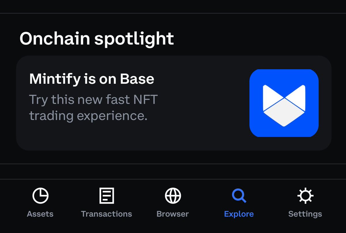Catch up with the NFT Orderbook in the @CoinbaseWallet Onchain spotlight 👀 Now live on @Base 🔵 Check it ↴