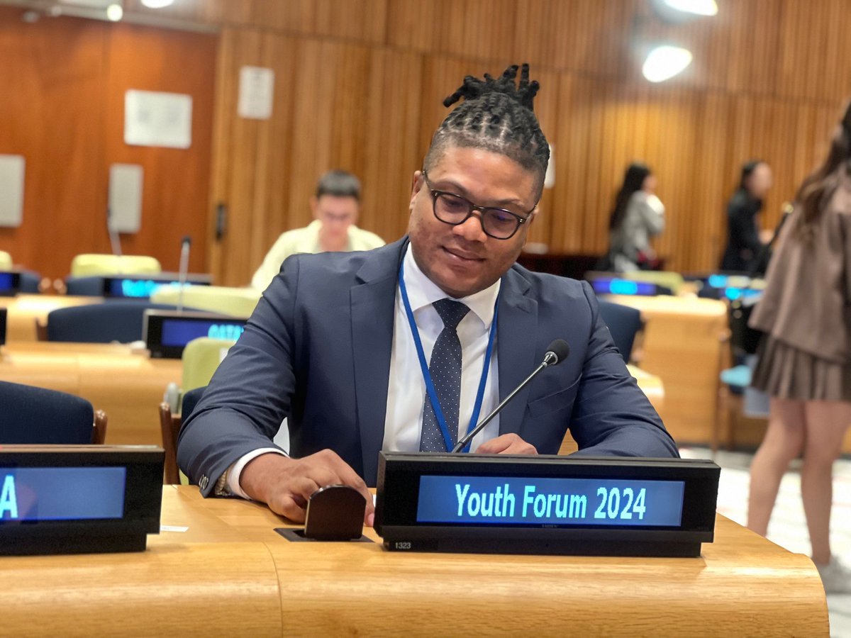 UNDPBarbadosEC's tweet photo. During @UNECOSOC's Youth Forum last week, #CariSECURE 2.0 presented on “Youth Shaping Sustainable and Innovative Solutions for Peace, Justice and Strong Institutions”, underscoring the importance of youth in conflict prevention, peace-building and digital inclusion. @usaidescarib https://t.co/Qr9nWO8fvl