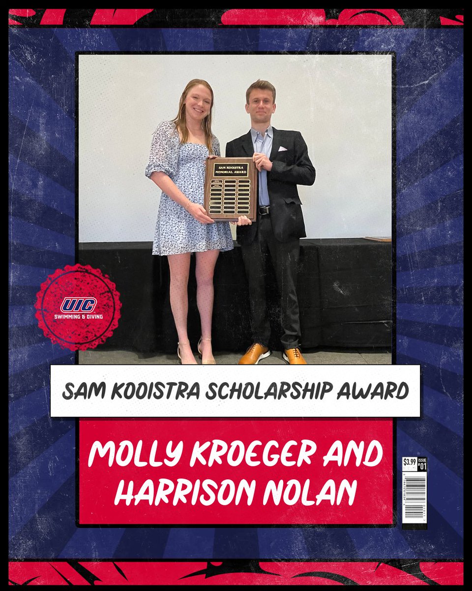 🏅Sam Kooistra Scholarship Award 🏅

Congrats to Molly Kroeger and Harrison Nolan for receiving the honor! 

#ChicagosCollegeTeam | #FireUpFlames