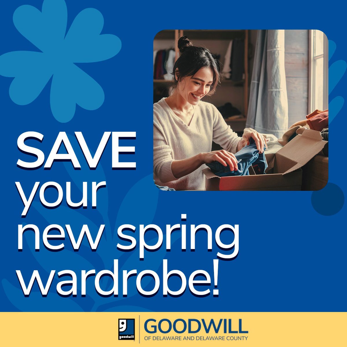 Revamp your spring wardrobe without breaking the bank! 🌷#SpringFashion #GoodwillDE #ShopGoodwill #GoodwillDE  #netde #denonprofit