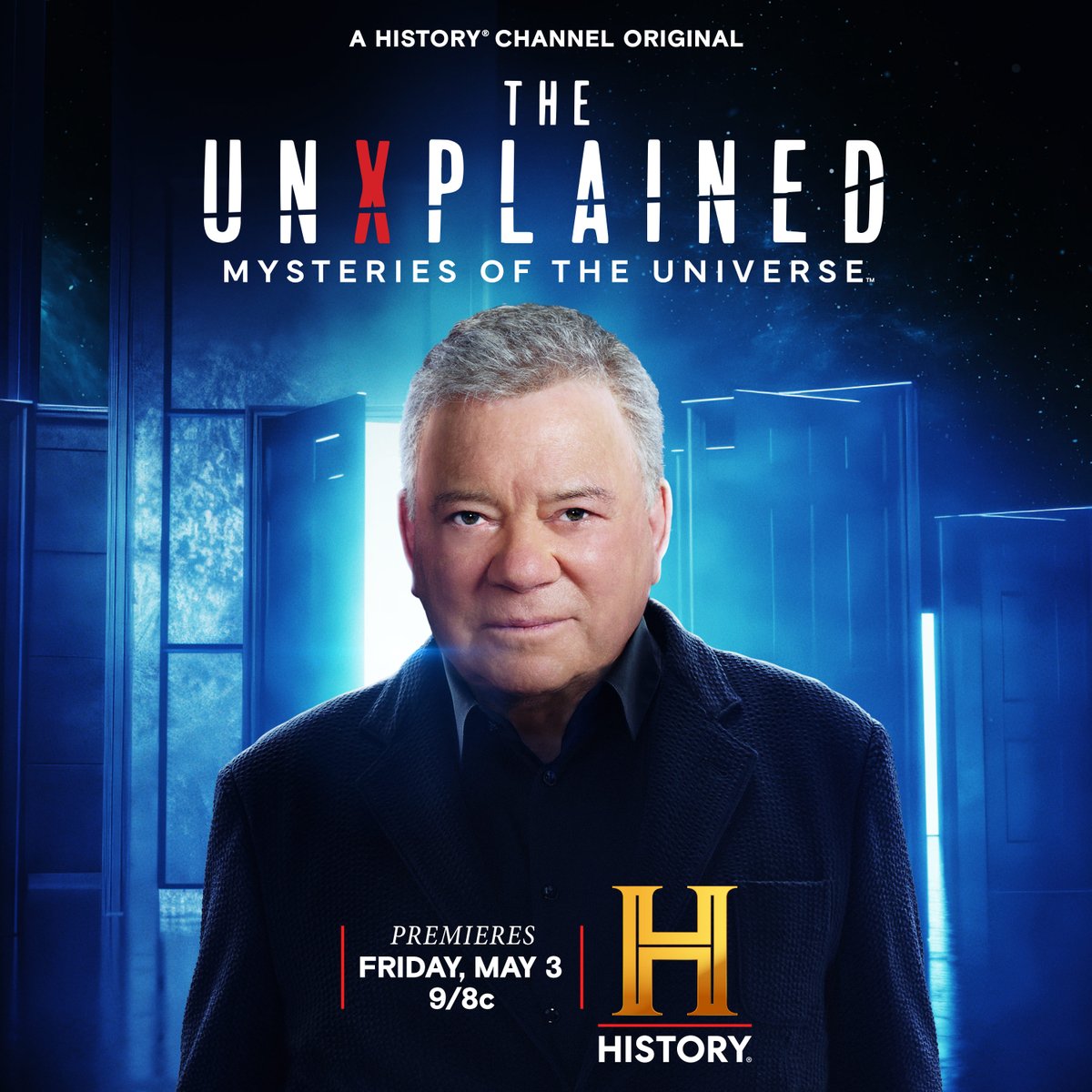 Get ready for a thrilling look into the truth behind the most bizarre, strange and mysterious events that have happened throughout history on #TheUnXplained: Mysteries of The Universe, with @WilliamShatner, May 3nd at 9/8c on The History Channel.