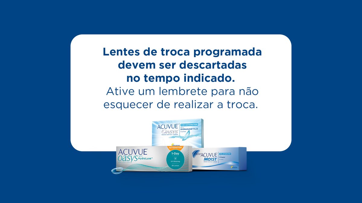 Anotou as dicas aí? E lembre-se de ativar o lembrete para não esquecer da troca programada. 😉#VocêVêNaCarol #ÓticasCarol
