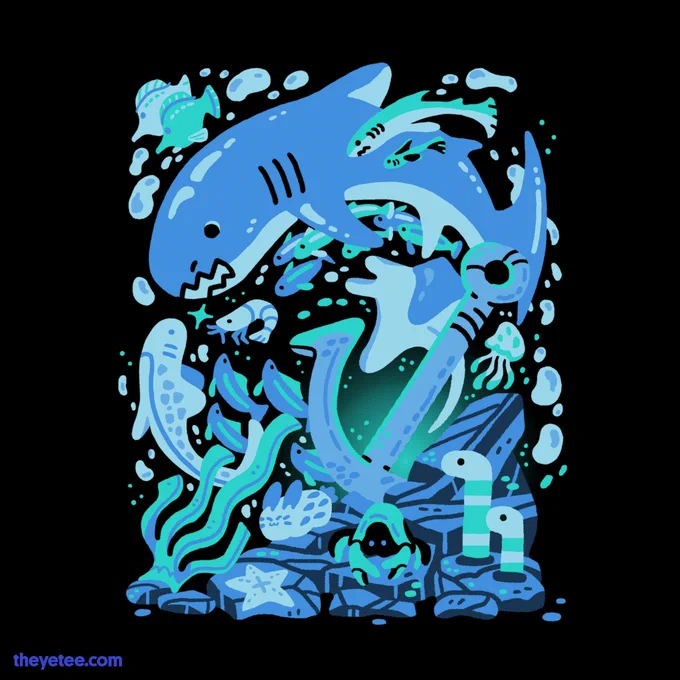 Darling it's better, down where it's wetter! Designed by  and available thru April 28th as part of SWEATYFEST! #dailytees  