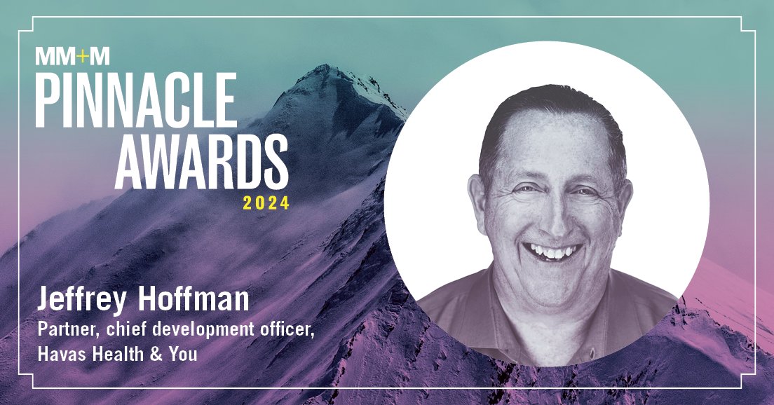 We have selected Jeffrey Hoffman from @Havashealthyou as a member of the fourth-annual class of MM+M Pinnacle Awards honorees! Congratulations! #MMMPinnacleAwards Learn more about Hoffman: brnw.ch/21wJbnZ Get tickets to join us on May 2: brnw.ch/21wJbo0