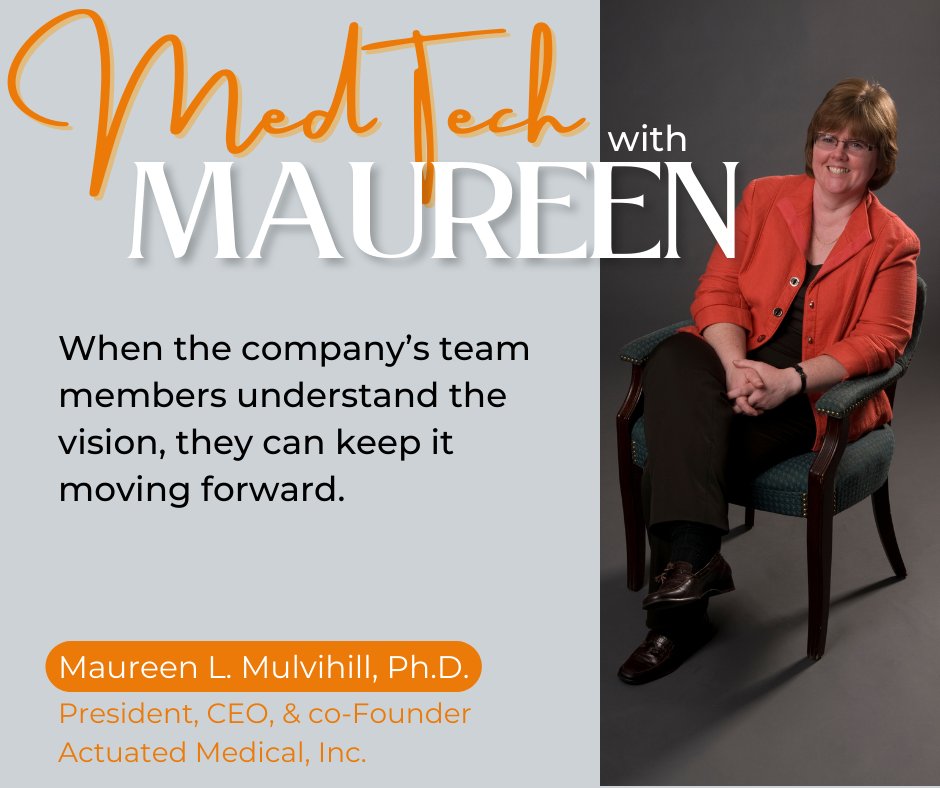 🏥 MedTech with Maureen 🌟: Join me for CEO insights on running a small medical device company. Get tips, insights, and inspiration on navigating challenges and driving innovation. Stay tuned for more! 💡🎙️ #MedTechWithMaureen #CEO #Innovation #MedicalDevice #Entrepreneurship