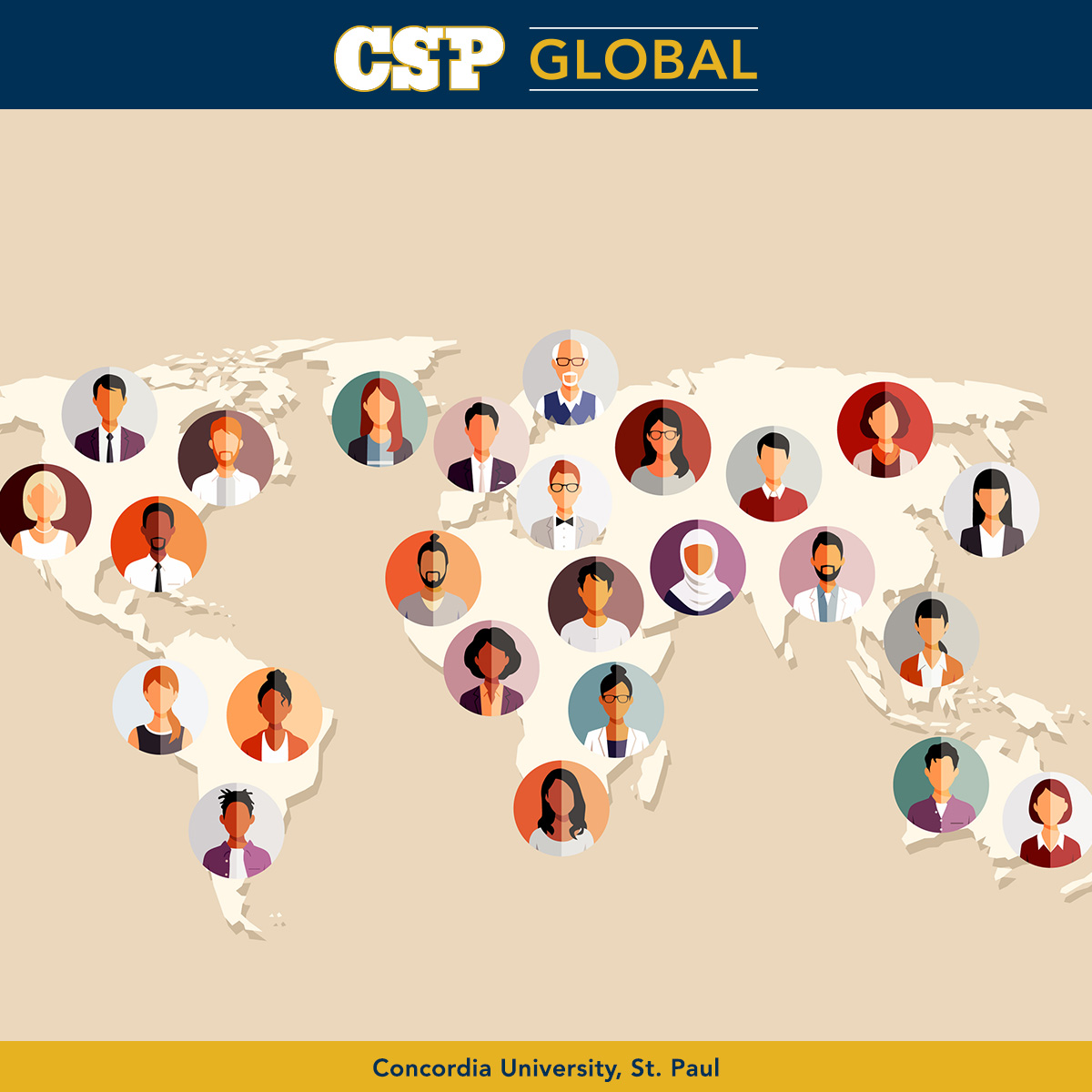 Did you know that CSP online graduates span across 34 countries? Learn from a diverse community of learners with students from places like India and China! #WeAreCSP ow.ly/ifcQ50R1sTA