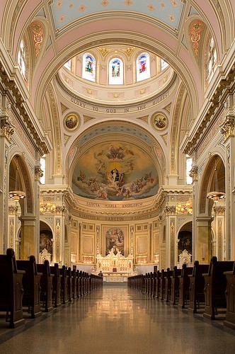Majesty and beauty are found in the Catholic Church.  Truth and goodness are found in the Catholic Church.  Salvation is found in the Catholic Church.
