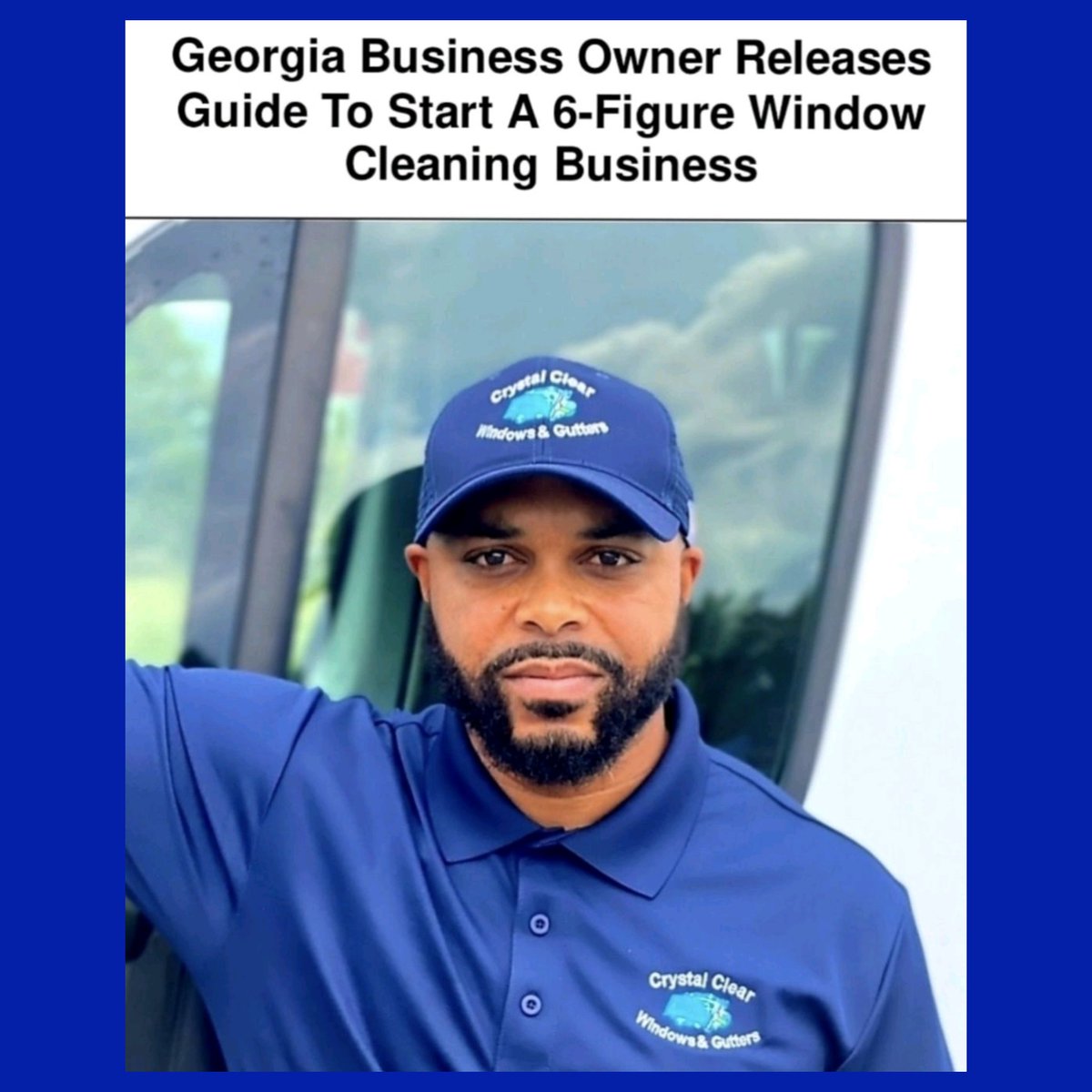 Grab your course on How To Start a Six-Figure Window Cleaning Business today! 

#africanamerican #windowcleaning #blackpride #blackunity #blackbusiness