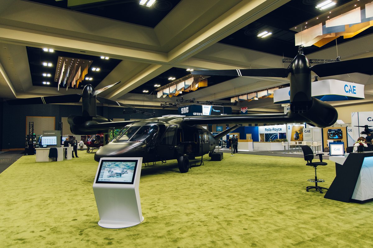 Built For The Solider. Explore the @USArmy's #FLRAA on display at @Army_Aviation Mission Solutions booth #101. #FVL #ArmyModernization #TiltrotorTechnology