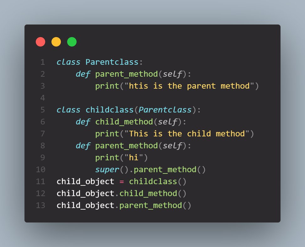 Rohan__Koley's tweet image. Hey!! #connections it's my #day61 of my #75daysofcodechallenge with #python . today I learn about super() keyword in python .#dailycoding #dailylearning #dailychallenge