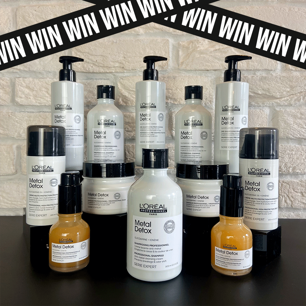 ⭐️ WIN ⭐️ Win the entire L'Oréal Professionnel haircare Metal Detox range 😍 
⁠
To enter ⬇️⁠
⁠
✨ Like this post⁠
✨ Tag a friend (1 tag = 1 entry)⁠
✨ Make sure you both follow <a href="/cloud10beauty/">Cloud 10 Beauty</a> (we will be checkin’ 😉)⁠

T&amp;C’s Apply ❤️⁠