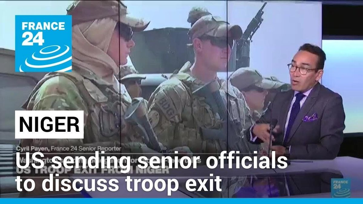 ▶️ US sending senior officials to Niger to discuss troop exit f24.my/AHjv.x
