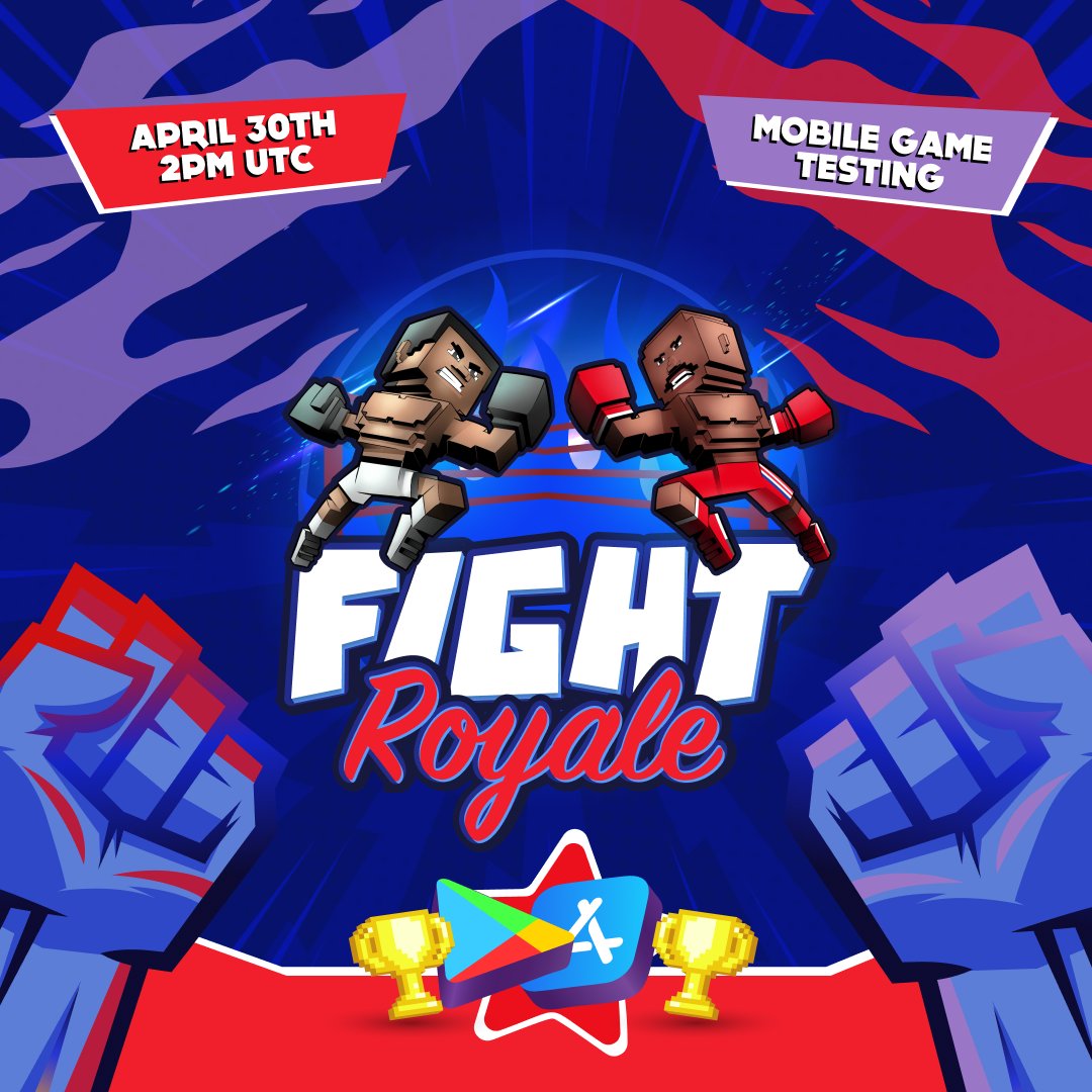 🚨 Fight Royale: Mobile PVP Session

Calling all Fighters! 

Join us for a PVP session next Tuesday, 30th. 

Download CFC using the instructions in Discord and prepare for the clash.

📌 discord.gg/pAFFHyRz

See you there!