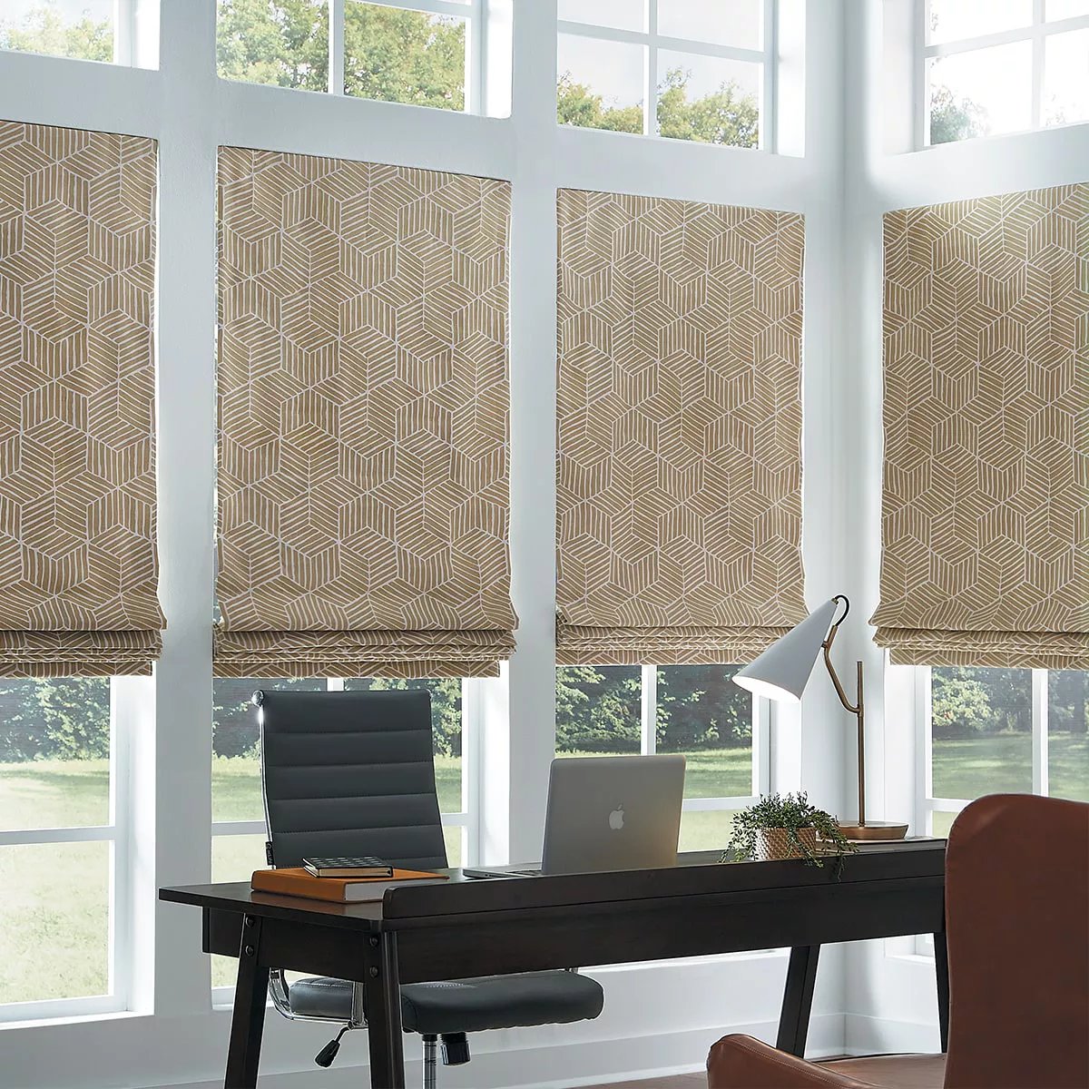 Elevate your windows with the luxurious folds of #RomanShades! Soft, elegant, and functional, these shades from #BlindsBros add a sophisticated flair to any room.

Choose from a variety of fabrics and patterns. 

Details at blindsbros.com! 🏛️💡