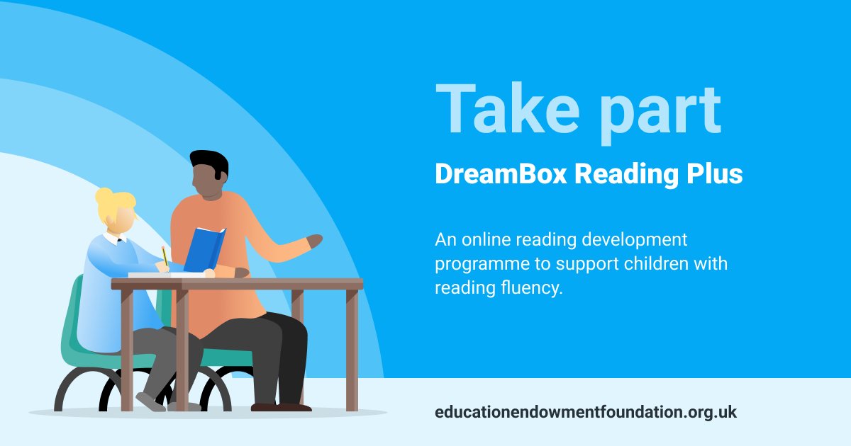 💡 Are you a Year 5 teacher looking to strengthen reading fluency for your pupils? Take part in our trial of Reading Plus which uses edtech to improve pupils’ fluency and reading comprehension. Find out more: ow.ly/Vt8R50Rl4vI