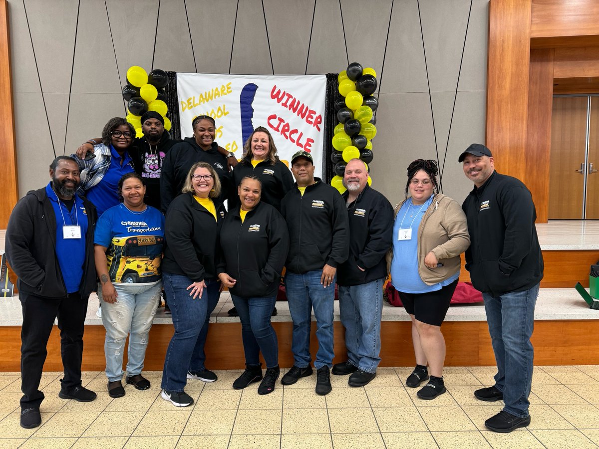 This past week, the DDOE hosted its annual School Bus Rodeo, where state-employed and contract bus drivers showed their expertise behind the wheel. Thank you to all who attended and represented the District at the Rodeo and CONGRATULATIONS TO CURTIS AND LEONARD! #ChristinaStrong