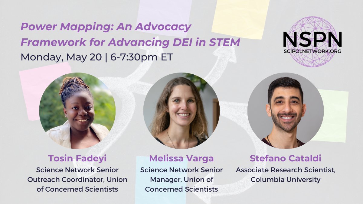 Power mapping is an advocacy framework that can help you identify who has the power to move your cause forward. Join our Advocacy and #DEI Committees on Monday, May 20 at 6pm ET to explore how we can use this tool to create change within our institutions: ow.ly/UYPY50RlMKW