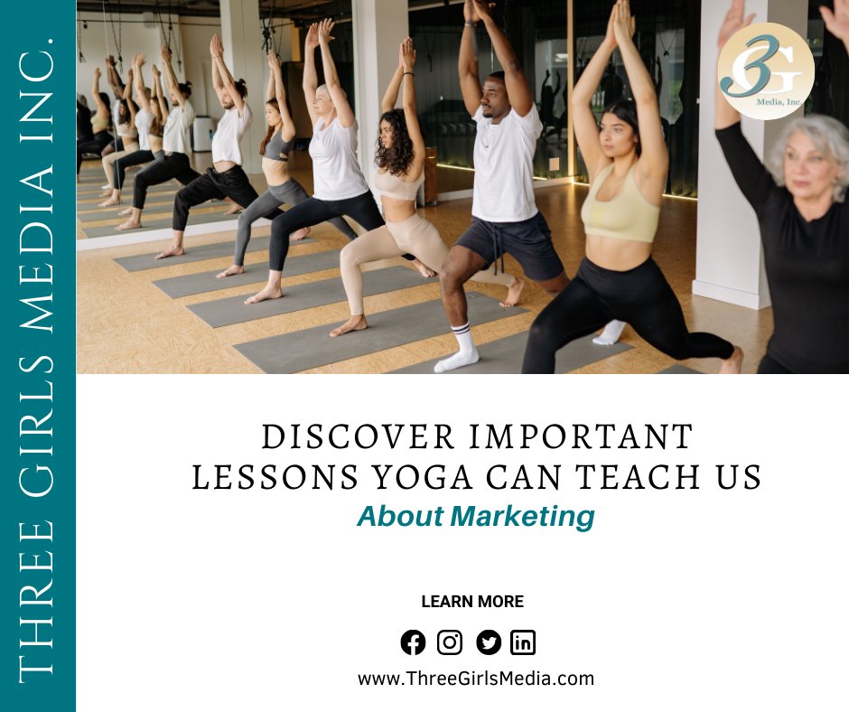 Read our blog post and explore how embracing yoga's philosophies can elevate your marketing efforts.

threegirlsmedia.com/2023/12/15/dis…

#YogaWisdom #MarketingMindfulness #AudienceConnection