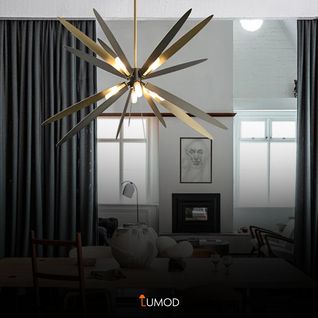 Check out Nyx: our cool, star-shaped LED chandelier. It makes any room shine brighter with its unique look and energy-saving light.

#LightingDesign #Homedecor #Lights #Architecture #Decor #LivingRoom #KitchenIdeas #LightingInspiration