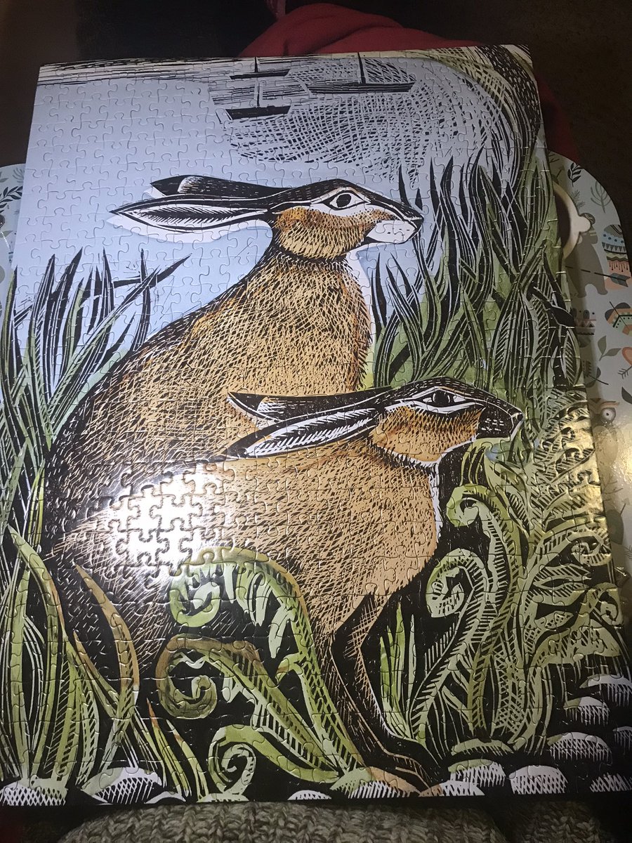 ThingsJackMakes's tweet photo. @PamAyres I have this design as a jigsaw - it was so lovely I couldn’t bear to break it up! https://t.co/FTDFFU3qEX