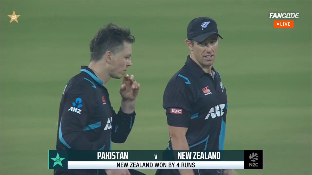 New Zealand - Playing without their first 16 choice players. Pakistan - playing a full strength team. - NZ leads by 2-1 against Pakistan in Pakistan. 🔥