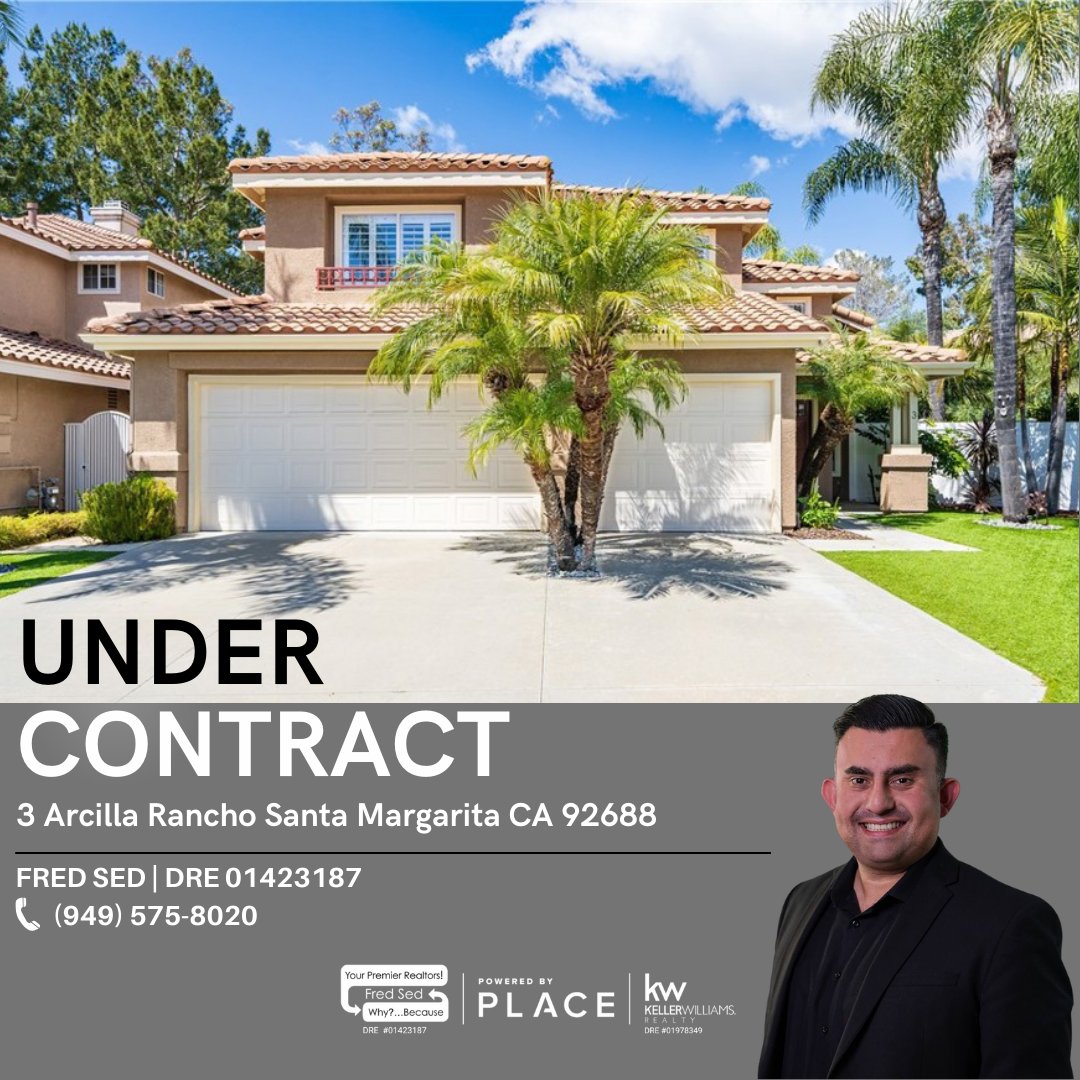 Exciting news from Santa Margarita! 🏠 This charming 3 beds, 2 baths property is now under contract. Stay tuned for more updates as we move closer to making dreams come true! . . . #UnderContract #SantaMargaritaHome #RealEstateLife #DreamHomeComingSoon