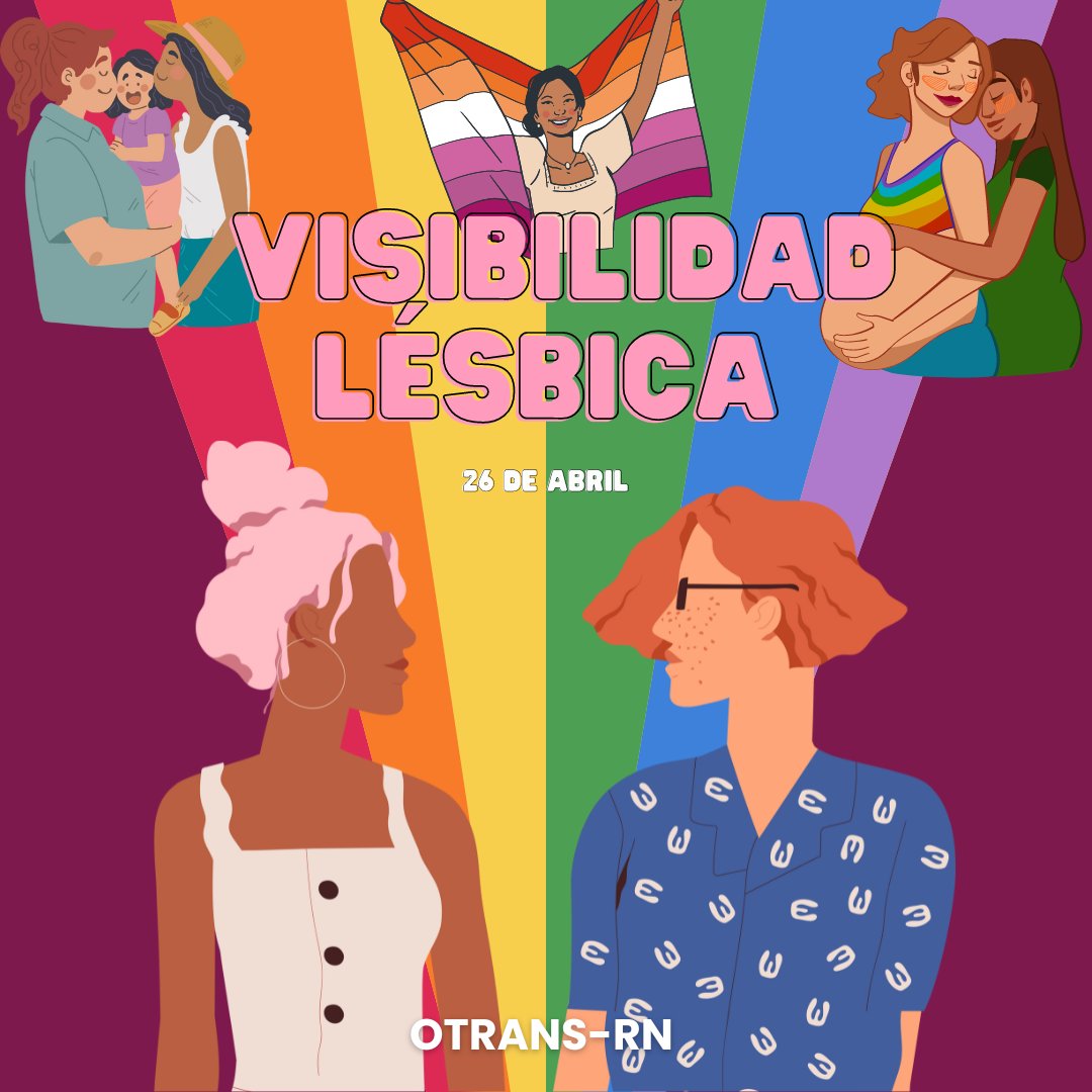 🏳️‍🌈En el Día de la Visibilidad Lésbica, reafirmamos nuestro compromiso con la inclusión y el respeto hacia todas las identidades. ¡Protejamos los derechos de todas las personas sin discriminación! #VisibilidadLésbica 🌈