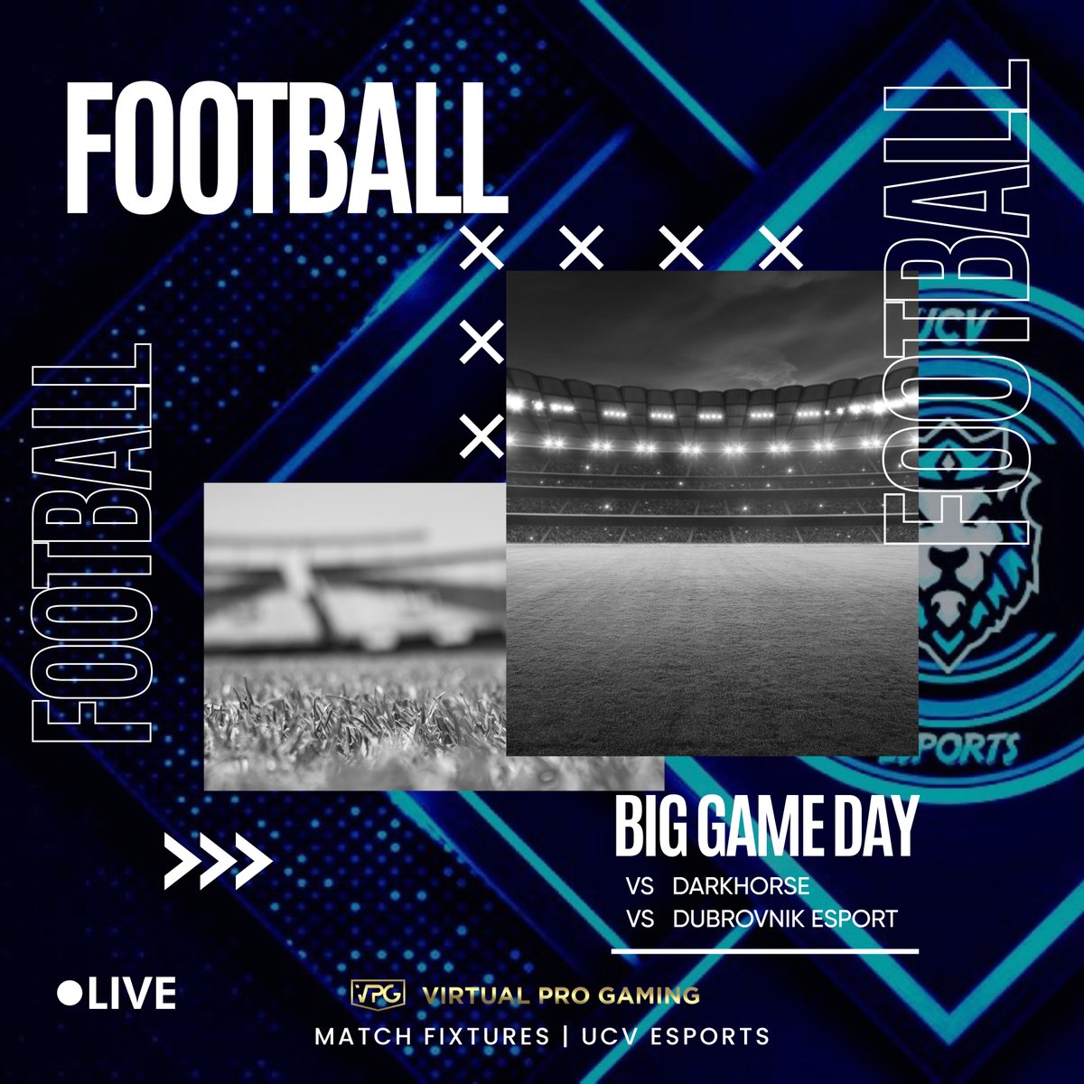 ucvesportsxb's tweet image. 🏆 VPG Championship A

🆚 @DarkHorseVPG 
🆚 @esportdubrovnik 

@OfficialVPG @VPGEurope