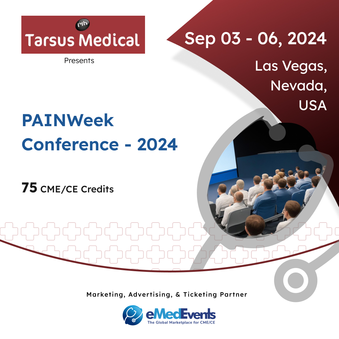 Discover cutting-edge pain management insights at PAINWeek Conference 2024 from Sep 03 - 06, 2024, at The Cosmopolitan of Las Vegas, USA. 🌟

bit.ly/3Qdza7l

#PAINWeek2024 #PainManagement #MedicalEducation #physicians ##nursepractitioners #eMedEvents